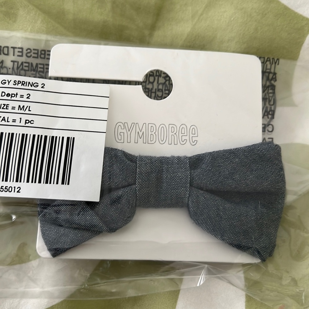 Brand New Gymboree Bow tie Chambray